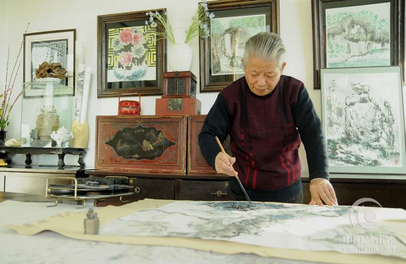 山魂花韵.马树霞马婉玉父女中国画作品展