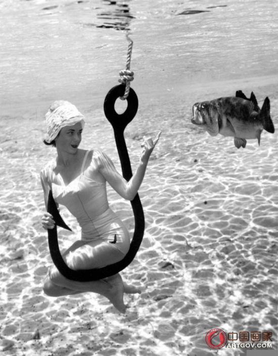 人像摄影：1938年的水下摄影