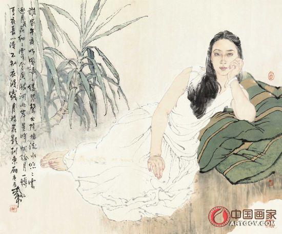 何家英(《午夜风凉》 成交价:201.25万元 何家英(《午夜风凉》 成交价:201.25万元