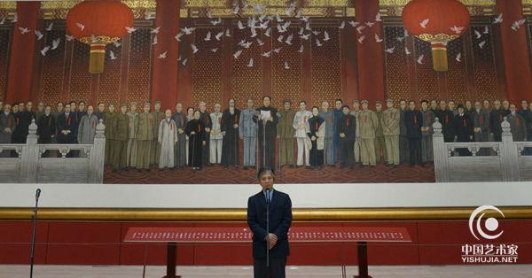 《新中国诞生》入藏中国国家博物馆
