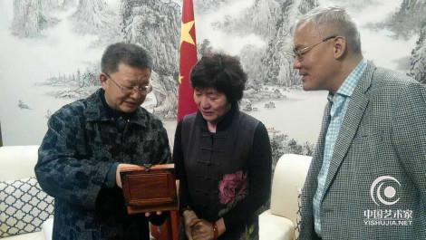 中国国家画院副院长曾来德出席联合国总部“首届中国书法国际文化论坛”