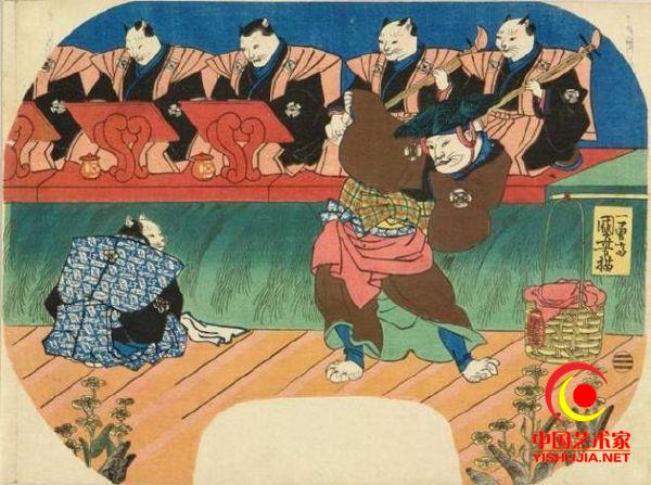 浮世绘之猫人