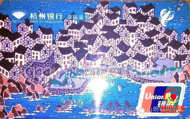 《海岛石屋-东极岛》120*120cm 海沙画 2011 《海岛石屋-东极岛》120*120cm 海沙画 2011