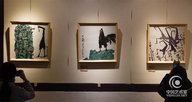 “说山道花—2016春季艺术作品展”在嘉兴运河画院开展