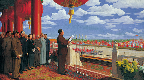 《开国大典》：一幅具有民族气派的油画经典