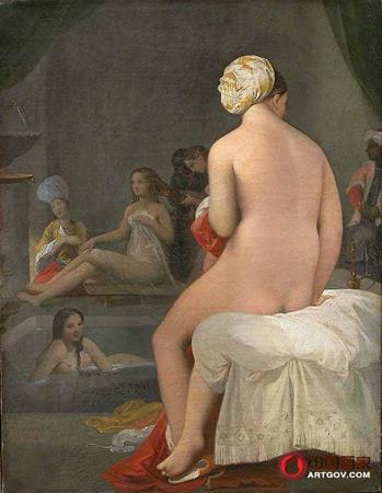 法国学院派代表人物阿莫里·杜瓦尔油画作品欣赏