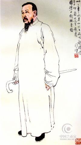 《徐悲鸿106幅》宣墨中国画 - 髯书之歌 - 髯書之歌 de 書畫沙龍