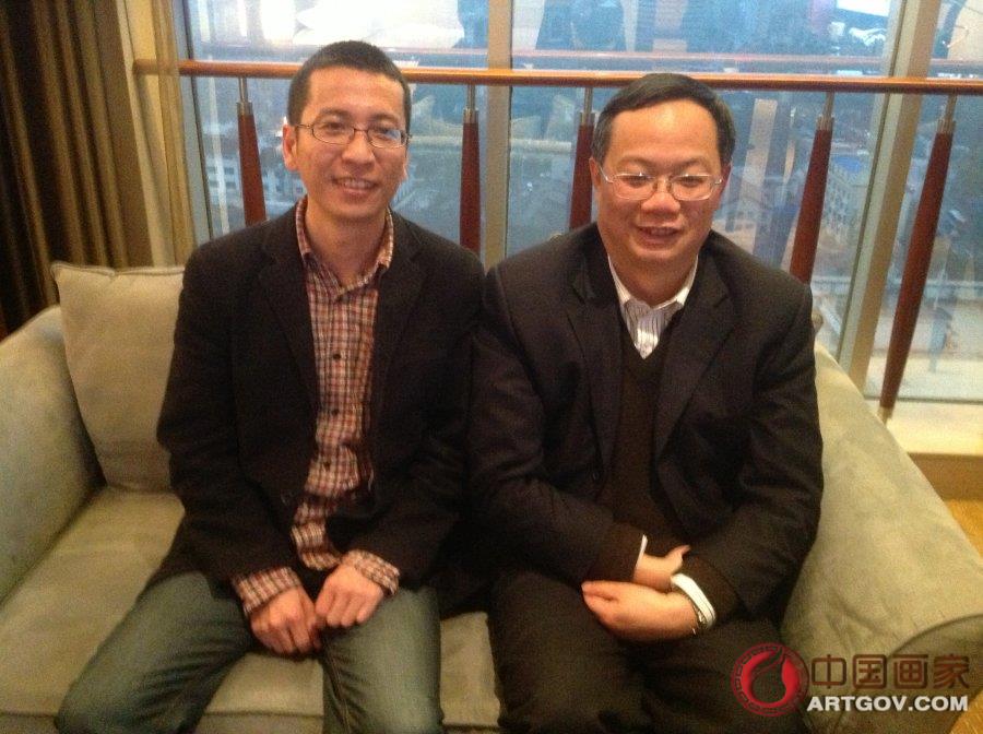 韩英先生与宁波市副市长张明华