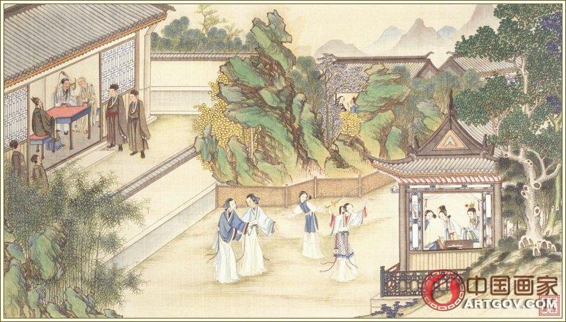 清代国画大师孙温绘全本《红楼梦》合集