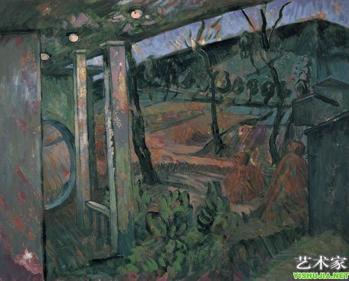 刘彦油画展