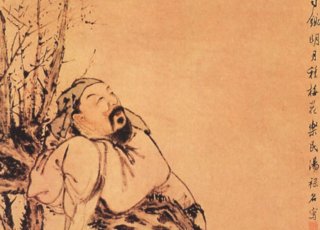 明月种树图
