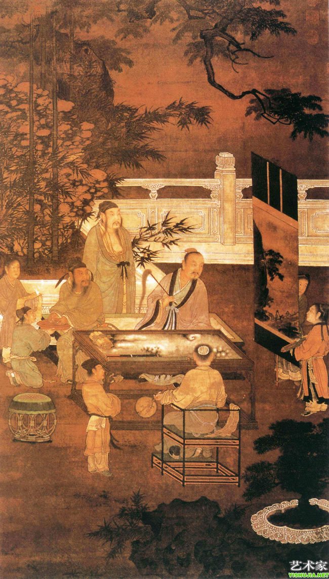 十八学士图