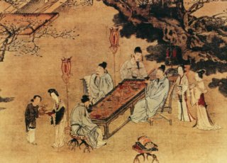 桃李园图(部分)