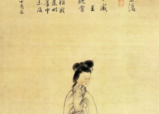 朝妆缓步图