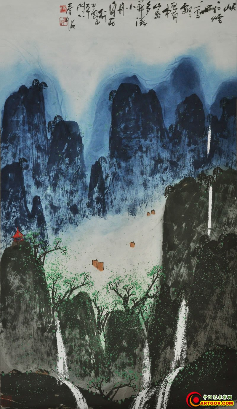 峡江烟雨重乙酉年